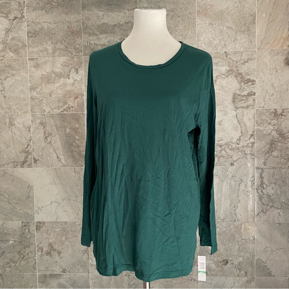 HUE Long Sleeve PJ TShirt Tee - Picture 2 of 7